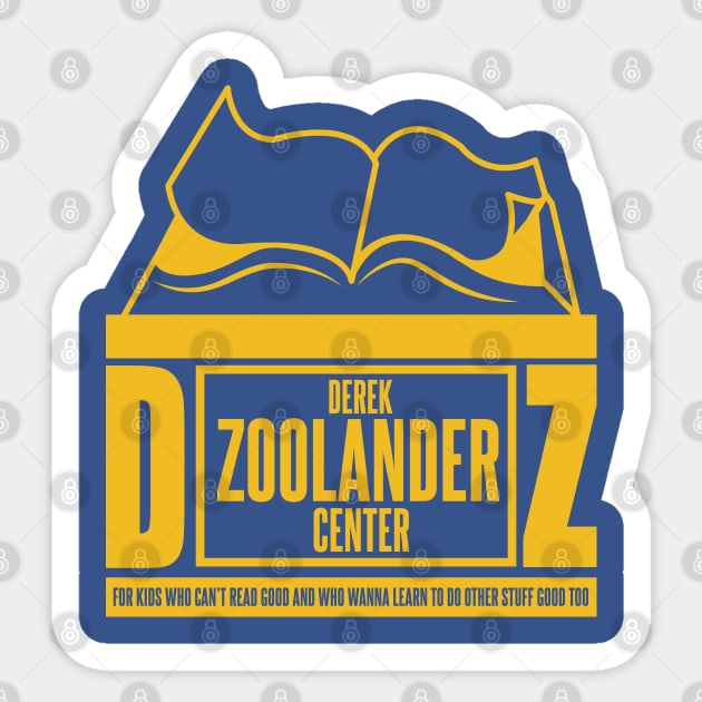 The DZ Centre for Kids who can't read good v2 Sticker by Meta Cortex